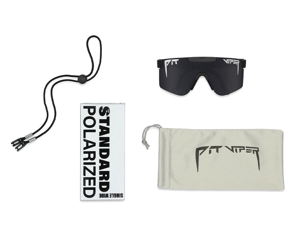 Narrow / Polarized Smoke | The Exec Original From Pit Viper Sunglasses