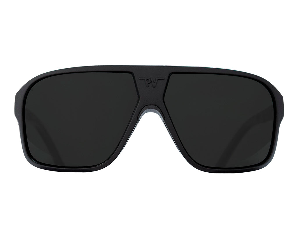 / Polarized Smoke | The Exec Flight Optics with a polarized smoke lens from Pit Viper Sunglasses