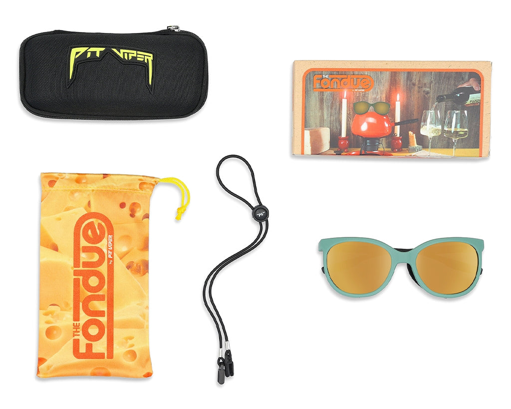 / Gold | The Country Club Fondue from Pit Viper Sunglasses