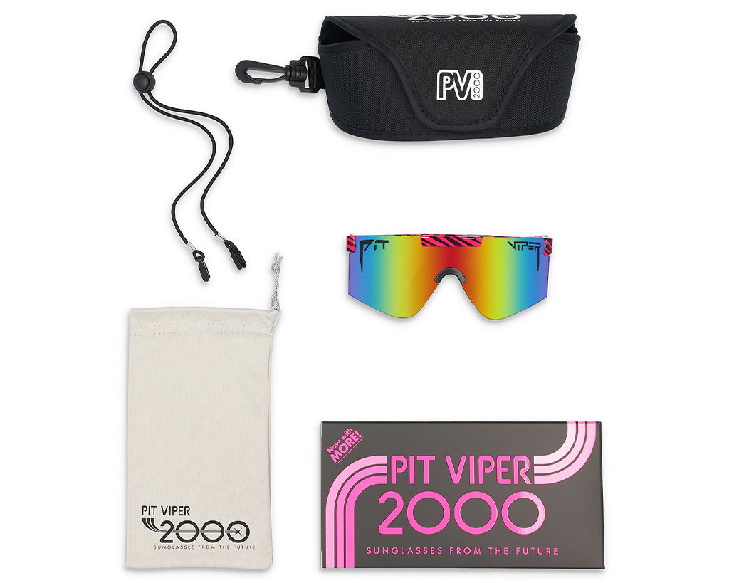 / Z87+ Rainbow | The Hot Tropics 2000 Polarized Rainbow Lens from Pit Viper Sunglasses
