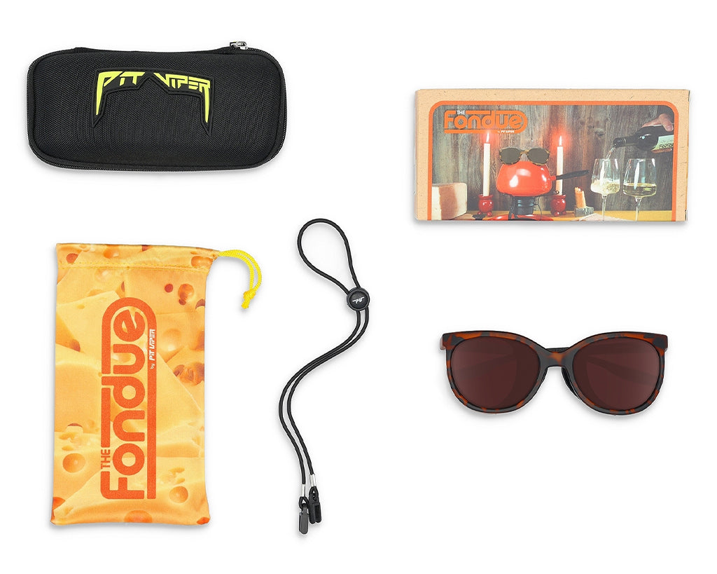 / Brown | The Landlocked Fondue from Pit Viper Sunglasses