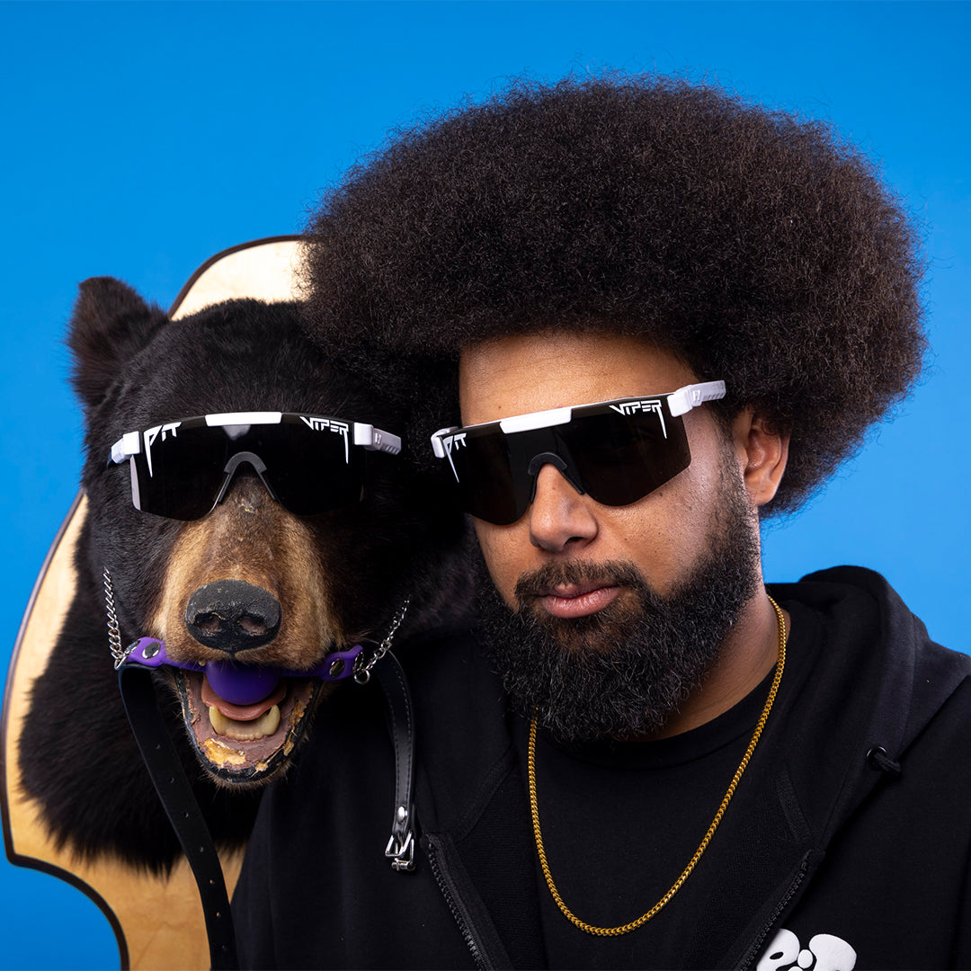 Wide / Polarized Smoke | The Miami Nights Original from Pit Viper Sunglasses