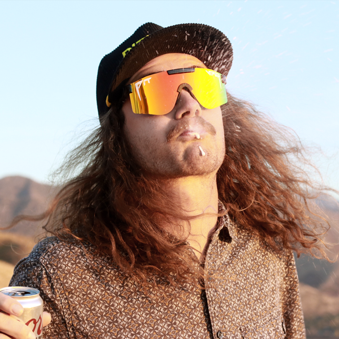 Wide / Polarized Rainbow | The Exec Original From Pit Viper Sunglasses